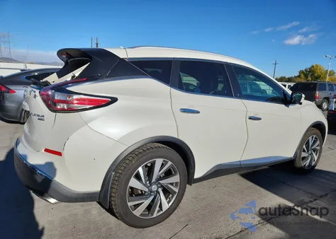 2015 Nissan Murano S из США, поврежденный, VIN 5N1AZ2MH2FN241488